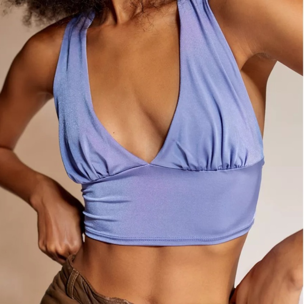 UO LILAC tank top super cute, ties in the back